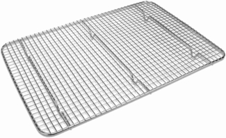 Städter Edelstahl Kühlgitter mit Füßen 42,5x29,5 cm