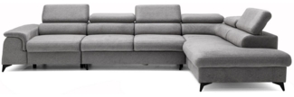 NEXT COLLECTION Ecksofa Ecksofa mit verstellbaren Kopfstützen PLAZA MAXI