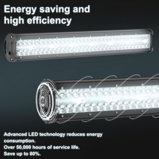 FIVMEN LED Arbeitsleuchte Arbeitsscheinwerfer Auto LED Light Bar Offroad Zusatzscheinwerfer, LED fest integriert