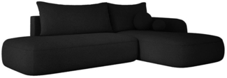Luxusbetten24 Schlafsofa Designer Sofa Babu Bouclé, mit Stauraum und Schlaffunktion