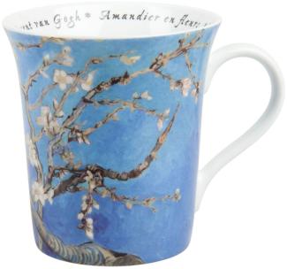 Könitz Les Fleurs Van Gogh II Becher, Mandelblüte, Tasse, Kaffeetasse, Porzellan, Blau, 410 ml, 11 1 100 2270