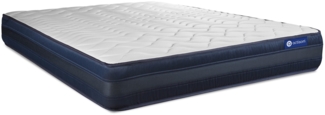 Actiflex tech matratze 135x200 cm, Taschenfederkern und Memory-Schaum, Härtegrad 5, Höhe :24 cm, 5 Komfortzonen