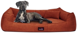 tierlando® Tierbett Orthopädisches Hundebett BRUCE VELOURS Waschbar Große Hunde, orthopdisch, waschbar, samtweich