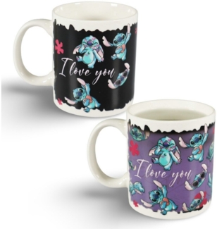 Disney Tasse Disney Stitch magische Teetasse Kaffeetasse Geschenkidee, Keramik