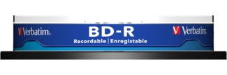 10 verbatim Blu-ray BD-R 25 GB