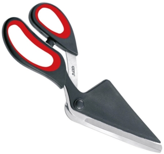 GEFU Pizzaschneider Pizzaschere PEZZO, rot