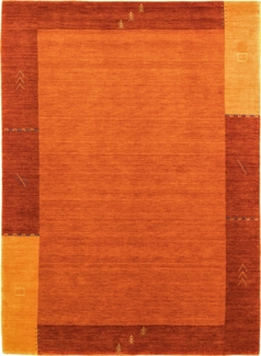Morgenland Gabbeh Teppich - Indus - Tella - rechteckig - 240 x 170 - Rost