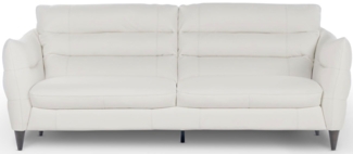 CALIA ITALIA 3-Sitzer Cabrini, Design trifft super Sitzkomfort, in Leder, 220 cm Breite, mit elektrischer Relaxfunktion