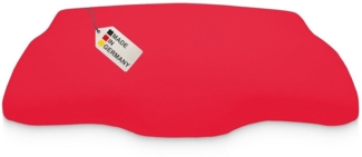DUKAL Kissenbezüge für Derila (Queensize) Memory Foam Kissen, 30x50 cm, (1 Stück), aus hochwertigem Doppel-Jersey, 100% Baumwolle, mit Spannumrandung