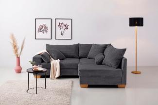 Home affaire Ecksofa Helena II, L-Form, Mit Federkern, wahlweise mit Bett und Taschenfederkern