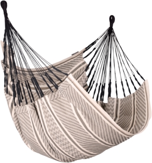 Cumbia Organic Zebra - Sitzteil aus Bio-Baumwolle für Gestell Udine Schwarz