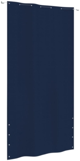 vidaXL Balkon-Sichtschutz Blau 140x240 cm Oxford-Gewebe 148536