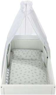 Alvi Bettset Organic Cotton für Kinderbett Teddy 1961 100x135 cm