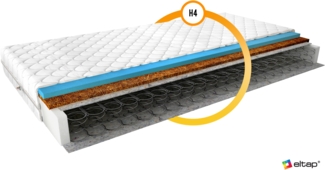Eltap Bonell-Federkernmatratze Ola 0.9 Medicott Silver