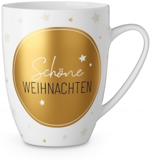 Weihnachtstasse Kaffee Tee Tasse Becher 0,25l Geschenk la vida Sterne 9501771