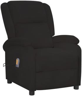 vidaXL Massagesessel Schwarz Samt [342416]