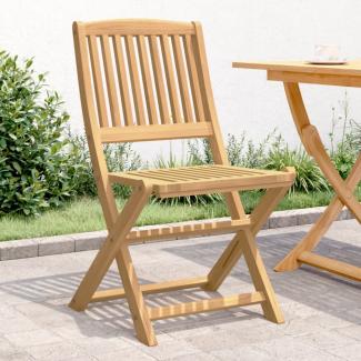 vidaXL Gartenstühle 4 Stk. Klappbar 57x49x90 cm Massivholz Akazie 365744