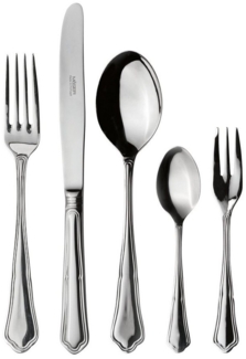 Mser, Serie Pacifico, Besteck-Set, Edelstahl Besteck-Set fr 12 Personen, Silber