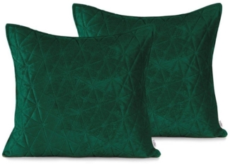 AmeliaHome Kissenbezug Kissen Kissenbezug mehre Größen 2er Set Wohnzimmer Dekokissen, (2 Stück), Vorderseite Samt