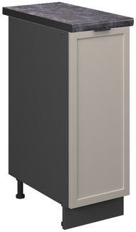 Apothekerschrank Fame-Line GrauBeige 30 cm , AP Anthrazit Vicco