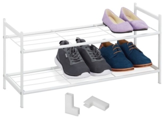 Metall Schuhregal stapelbar