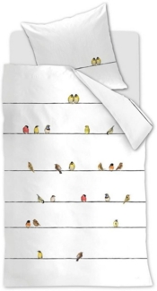 Marjolein Bastin Bettwäsche Marjolein Bastin Tweet, Biber, 2 teilig