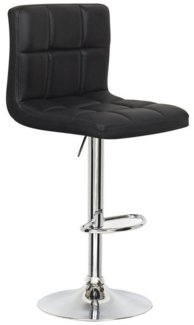 HTI-Line Barhocker Barhocker Tony (Stück, 1 St, 1x Barhocker), höhenverstellbar mit Lehne und Fußstütze