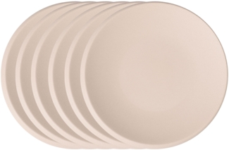 Villeroy & Boch NewMoon beige Brotteller ø 16 cm 6er Set - DS