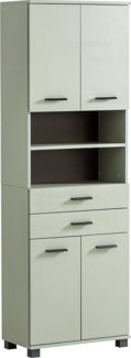 Lomadox Hochschrank PROVIDENCE-80 in grün, 60cm breit