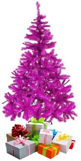 Weihnachtsbaum 120 cm inkl Ständer Lila / Pink