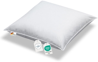 Kopfkissen 100% sibirische Daunen 720g extra weich und voluminös 80x80