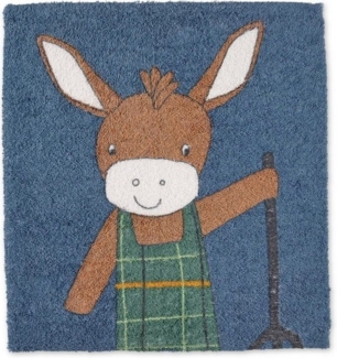 Sterntaler Badetuch100x100 Emmilius mittelblau