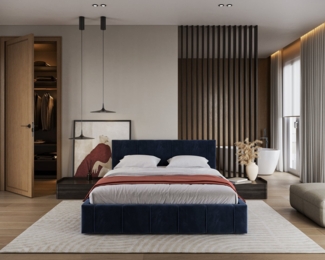 thematys Polsterbett Bett aus Velours Stauraumbett - TOPSELLER - MADE IN EU - (verfügbar 90x200 120x200 140x200 160x200 180x200cm, Bettrahmen, Bett, Optional mit Matratze bestellbar, mit großen gepolsterten Kopfteil, mit Bettkasten zum aufklappen), Met...