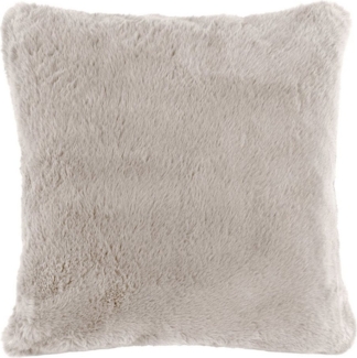 REALLaxx Fellkissen Eliane, 45x45 cm, kuscheliges Sofakissen, Bezug inkl. Füllung, waschbar