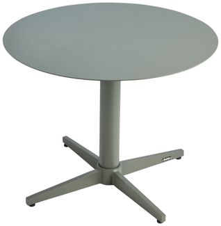 Gartencouchtisch Mill aus Aluminium, rundes Design, Nordic Green, Ø 60 cm, Outdoor