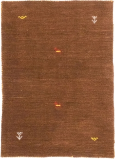 Morgenland Gabbeh Teppich - Softy - Agra - rechteckig - 90 x 60 - Braun