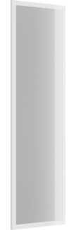 Flurspiegel Mirall 45x145 cm Weiß hochglanz : Weiss hochglanz