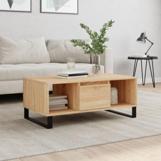 vidaXL Couchtisch Sonoma-Eiche 90x50x36,5 cm Holzwerkstoff 830599