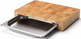 Continenta Schneidbrett aus Stirnholz 39x27x7 cm