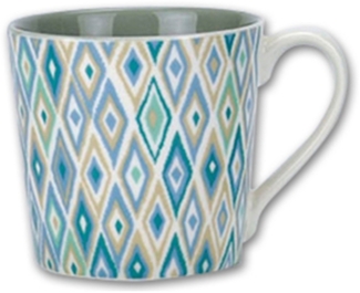 Jameson Tailor Retro Collection Becher Rauten türkis