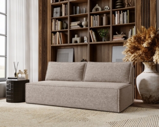 Kaiser Möbel Sofa mit schlaffunktion und bettkasten DUE Poso und Verita