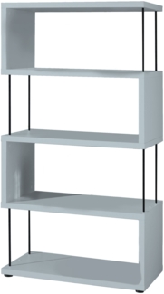 Regal Elga 66x33x126 Bücherregal Standregal aqua matt lack 14835