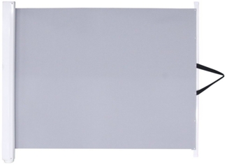 Melko Treppenschutzgitter Treppenschutzgitter Absperrgitter Türschutzgitter Ausziehbar Baby Hund (Stück), Einfache Montage am Türrahmen und Wand