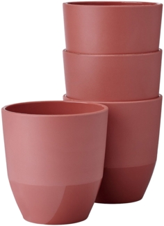 Mepal SILUETA Becher 200 ml 4er Set Vivid Mauve