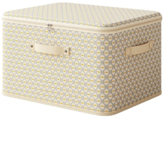 Coonoor Aufbewahrungsbox Vliesstoff Aufbewahrungsbox, Kleiderschrank Organizer, Faltbare Aufbewahrungsbox, Reißverschluss-Aufbewahrungsbox mit Deckel