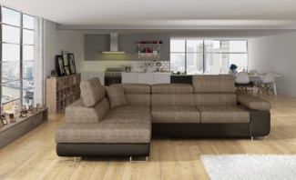 Sofa Anton Ecksofa – Eltap mit Schlaffunktion