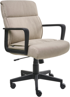 Bürostuhl BYRON Stoff Beige