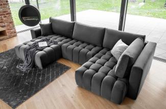 Wohnideebilder Bonito Dunkelgrau Ecksofas & Eckcouches CO-BON-LT-06NU