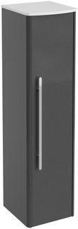 Lanzet CLASSICO Midischrank, Anthrazit/Weiß, rechts