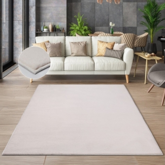 the carpet Teppich Cosy, rechteckig, Höhe: 11 mm, Wohnzimmer Teppich Fell-Optik waschbar elegant
